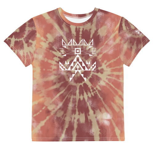 Youth Sunrise Tie Dye Crew Tee