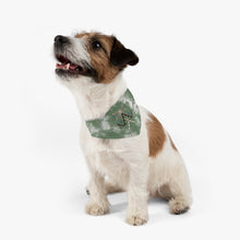 Load image into Gallery viewer, Sage Tie Dye Pet Bandana Collar