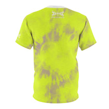 Load image into Gallery viewer, Neon Yellow Tie Dye Adult Tee