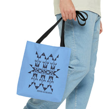 Load image into Gallery viewer, Blue Chekpa Tote
