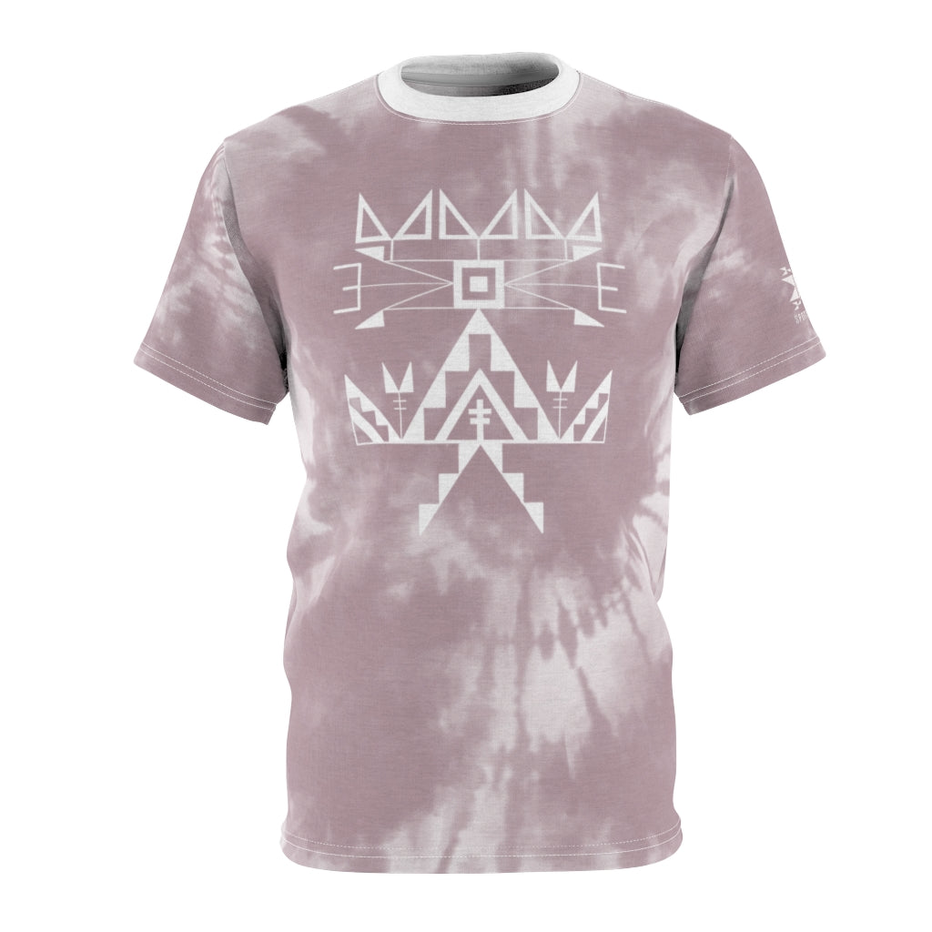 Cheyenne Pink Tie Dye Adult Tee – Spotted-Elk Collective