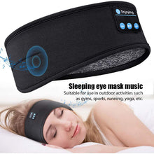 Load image into Gallery viewer, Bluetooth Headphones Soft Elastic Eye Mask