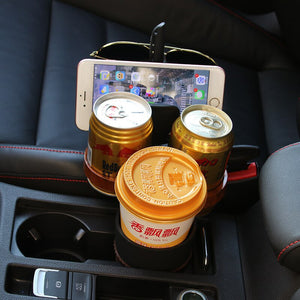 4 In 1 Rotatable Car Cup Holder