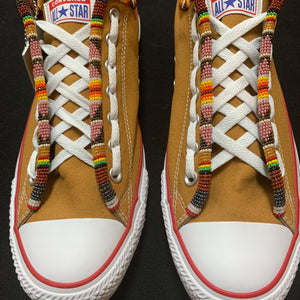 Custom Beaded Converse Shoes- Original Style