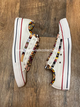 Load image into Gallery viewer, Custom Beaded Converse Shoes- Clara Style