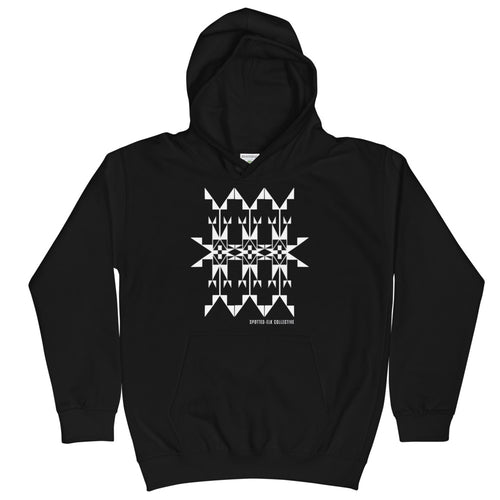 Chekpa Design Youth Hoodie- White